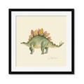 Picture of Stegosaurus _GroupedProduct_Square_Mini_ _GroupedProduct_Square_Framed_Matted_