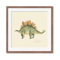 Picture of Stegosaurus _GroupedProduct_Square_Mini_ _GroupedProduct_Square_Framed_Matted_