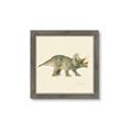 Picture of Triceratops _GroupedProduct_Square_Mini_ _GroupedProduct_Square_Framed_Matted_