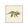 Picture of Triceratops _GroupedProduct_Square_Mini_ _GroupedProduct_Square_Framed_Matted_
