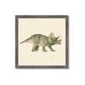 Picture of Triceratops _GroupedProduct_Square_Mini_ _GroupedProduct_Square_Framed_Matted_