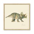 Picture of Triceratops _GroupedProduct_Square_Mini_ _GroupedProduct_Square_Framed_Matted_