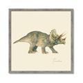 Picture of Triceratops _GroupedProduct_Square_Mini_ _GroupedProduct_Square_Framed_Matted_