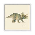 Picture of Triceratops _GroupedProduct_Square_Mini_ _GroupedProduct_Square_Framed_Matted_