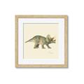 Picture of Triceratops _GroupedProduct_Square_Mini_ _GroupedProduct_Square_Framed_Matted_