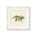 Picture of Triceratops _GroupedProduct_Square_Mini_ _GroupedProduct_Square_Framed_Matted_