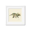 Picture of Triceratops _GroupedProduct_Square_Mini_ _GroupedProduct_Square_Framed_Matted_