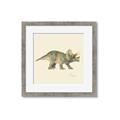 Picture of Triceratops _GroupedProduct_Square_Mini_ _GroupedProduct_Square_Framed_Matted_