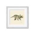 Picture of Triceratops _GroupedProduct_Square_Mini_ _GroupedProduct_Square_Framed_Matted_