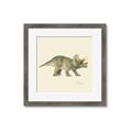 Picture of Triceratops _GroupedProduct_Square_Mini_ _GroupedProduct_Square_Framed_Matted_