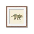 Picture of Triceratops _GroupedProduct_Square_Mini_ _GroupedProduct_Square_Framed_Matted_