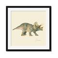 Picture of Triceratops _GroupedProduct_Square_Mini_ _GroupedProduct_Square_Framed_Matted_