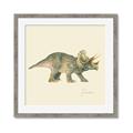 Picture of Triceratops _GroupedProduct_Square_Mini_ _GroupedProduct_Square_Framed_Matted_