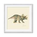 Picture of Triceratops _GroupedProduct_Square_Mini_ _GroupedProduct_Square_Framed_Matted_