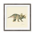 Picture of Triceratops _GroupedProduct_Square_Mini_ _GroupedProduct_Square_Framed_Matted_