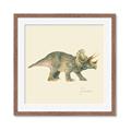 Picture of Triceratops _GroupedProduct_Square_Mini_ _GroupedProduct_Square_Framed_Matted_