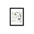 Picture of Cute Wild Animals II _GroupedProduct_Rectangle_Portrait_Mini_ _GroupedProduct_Rectangle_Portrait_Framed_Matted_
