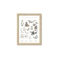 Picture of Cute Wild Animals II _GroupedProduct_Rectangle_Portrait_Mini_ _GroupedProduct_Rectangle_Portrait_Framed_Matted_