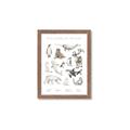 Picture of Cute Wild Animals II _GroupedProduct_Rectangle_Portrait_Mini_ _GroupedProduct_Rectangle_Portrait_Framed_Matted_