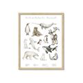 Picture of Cute Wild Animals II _GroupedProduct_Rectangle_Portrait_Mini_ _GroupedProduct_Rectangle_Portrait_Framed_Matted_