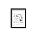 Picture of Cute Wild Animals II _GroupedProduct_Rectangle_Portrait_Mini_ _GroupedProduct_Rectangle_Portrait_Framed_Matted_