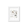 Picture of Cute Wild Animals II _GroupedProduct_Rectangle_Portrait_Mini_ _GroupedProduct_Rectangle_Portrait_Framed_Matted_