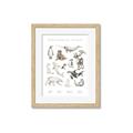 Picture of Cute Wild Animals II _GroupedProduct_Rectangle_Portrait_Mini_ _GroupedProduct_Rectangle_Portrait_Framed_Matted_