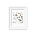 Picture of Cute Wild Animals II _GroupedProduct_Rectangle_Portrait_Mini_ _GroupedProduct_Rectangle_Portrait_Framed_Matted_
