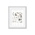 Picture of Cute Wild Animals II _GroupedProduct_Rectangle_Portrait_Mini_ _GroupedProduct_Rectangle_Portrait_Framed_Matted_