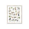 Picture of African wild animals I _GroupedProduct_Rectangle_Portrait_Mini_ _GroupedProduct_Rectangle_Portrait_Framed_Matted_