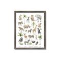 Picture of African wild animals I _GroupedProduct_Rectangle_Portrait_Mini_ _GroupedProduct_Rectangle_Portrait_Framed_Matted_