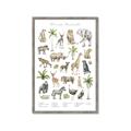 Picture of African wild animals I _GroupedProduct_Rectangle_Portrait_Mini_ _GroupedProduct_Rectangle_Portrait_Framed_Matted_