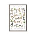 Picture of African wild animals I _GroupedProduct_Rectangle_Portrait_Mini_ _GroupedProduct_Rectangle_Portrait_Framed_Matted_