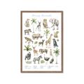 Picture of African wild animals I _GroupedProduct_Rectangle_Portrait_Mini_ _GroupedProduct_Rectangle_Portrait_Framed_Matted_