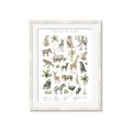 Picture of African wild animals I _GroupedProduct_Rectangle_Portrait_Mini_ _GroupedProduct_Rectangle_Portrait_Framed_Matted_