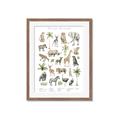 Picture of African wild animals I _GroupedProduct_Rectangle_Portrait_Mini_ _GroupedProduct_Rectangle_Portrait_Framed_Matted_