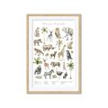 Picture of African wild animals I _GroupedProduct_Rectangle_Portrait_Mini_ _GroupedProduct_Rectangle_Portrait_Framed_Matted_