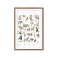 Picture of African wild animals I _GroupedProduct_Rectangle_Portrait_Mini_ _GroupedProduct_Rectangle_Portrait_Framed_Matted_