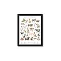 Picture of African wild animals II _GroupedProduct_Rectangle_Portrait_Mini_ _GroupedProduct_Rectangle_Portrait_Framed_Matted_