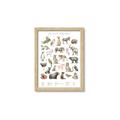 Picture of African wild animals II _GroupedProduct_Rectangle_Portrait_Mini_ _GroupedProduct_Rectangle_Portrait_Framed_Matted_