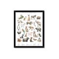 Picture of African wild animals II _GroupedProduct_Rectangle_Portrait_Mini_ _GroupedProduct_Rectangle_Portrait_Framed_Matted_