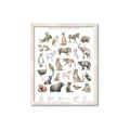 Picture of African wild animals II _GroupedProduct_Rectangle_Portrait_Mini_ _GroupedProduct_Rectangle_Portrait_Framed_Matted_