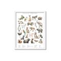 Picture of African wild animals II _GroupedProduct_Rectangle_Portrait_Mini_ _GroupedProduct_Rectangle_Portrait_Framed_Matted_