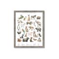 Picture of African wild animals II _GroupedProduct_Rectangle_Portrait_Mini_ _GroupedProduct_Rectangle_Portrait_Framed_Matted_