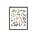 Picture of African wild animals II _GroupedProduct_Rectangle_Portrait_Mini_ _GroupedProduct_Rectangle_Portrait_Framed_Matted_