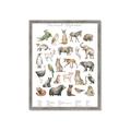 Picture of African wild animals II _GroupedProduct_Rectangle_Portrait_Mini_ _GroupedProduct_Rectangle_Portrait_Framed_Matted_