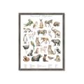 Picture of African wild animals II _GroupedProduct_Rectangle_Portrait_Mini_ _GroupedProduct_Rectangle_Portrait_Framed_Matted_