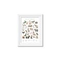 Picture of African wild animals II _GroupedProduct_Rectangle_Portrait_Mini_ _GroupedProduct_Rectangle_Portrait_Framed_Matted_