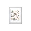 Picture of African wild animals II _GroupedProduct_Rectangle_Portrait_Mini_ _GroupedProduct_Rectangle_Portrait_Framed_Matted_