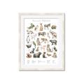Picture of African wild animals II _GroupedProduct_Rectangle_Portrait_Mini_ _GroupedProduct_Rectangle_Portrait_Framed_Matted_